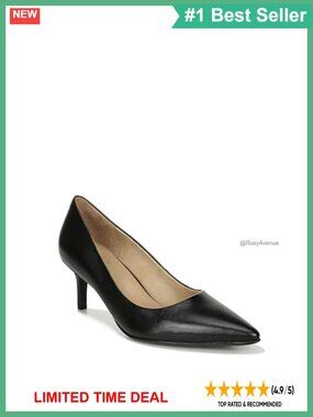 Pointed Toe Low Heel Stiletto Pump Leather Formal Dress Shoe